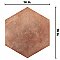 Americana Boston North Hex 14-1/8" x 16-1/4" Porcelain Floor Wall Tile - Per Case of 9 - 11.07 Square Feet