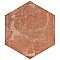 Americana Boston North Hex 14-1/8" x 16-1/4" Porcelain Floor Wall Tile - Per Case of 9 - 11.07 Square Feet
