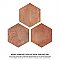Americana Boston North Hex 14-1/8" x 16-1/4" Porcelain Floor Wall Tile - Per Case of 9 - 11.07 Square Feet