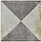 D'Anticatto Decor Triangoli 8-3/4" x 8-3/4" Porcelain Tile - Per Case of 20 - 11.25 Square Feet