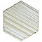 D'Anticatto Hex Grigio 11" x 12-5/8" Porcelain Tile - Per Case of 15 - 11.22 Square Feet