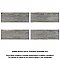 Retro Cendra 8-1/4" x 23-1/2" Porcelain Floor & Wall Tile - 8 Tiles Per Case - 11.12 Sq. Ft.