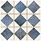 Kings Arles Blue 13" x 13" Ceramic Floor and Wall Tile - 10 Tiles Per Case - 12.0 Square Feet