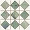 Kings Arles Green 13" x 13" Ceramic Floor and Wall Tile - 10 Tiles Per Case - 12.0 Square Feet