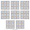 Kings Campania Atrani 13" x 13" Ceramic Floor and Wall Tile - 10 Tiles Per Case - 12.0 Square Feet