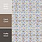 Kings Campania Atrani 13" x 13" Ceramic Floor and Wall Tile - 10 Tiles Per Case - 12.0 Square Feet
