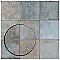 Kings Etna Blue 13-1/8" x 13-1/8" Ceramic Floor & Wall Tile - 10 Tiles Per Case - 12.2 Sq. Ft.