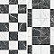 Merzoni Checker Ruzzini 13" x 13" Porcelain Floor and Wall Tile - 10 Tiles Per Case - 12.0 Square Feet