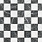 Merzoni Checker Ruzzini 13" x 13" Porcelain Floor and Wall Tile - 10 Tiles Per Case - 12.0 Square Feet