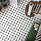 Merzoni Yard Marquina 13" x 13" Porcelain Floor and Wall Tile - 10 Tiles Per Case - 12.0 Square Feet