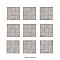 Kings Sea White 13" x 13" Ceramic Floor and Wall Tile - 10 Tiles Per Case - 12.0 Square Feet