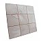 Kings Sea White 13" x 13" Ceramic Floor and Wall Tile - 10 Tiles Per Case - 12.0 Square Feet