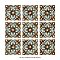 Kings Barna Born 17-5/8" x 17-5/8" Ceramic Floor and Wall Tile - 5 Tiles Per Case - 10.95 Square Feet