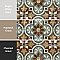 Kings Barna Born 17-5/8" x 17-5/8" Ceramic Floor and Wall Tile - 5 Tiles Per Case - 10.95 Square Feet
