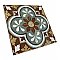 Kings Barna Born 17-5/8" x 17-5/8" Ceramic Floor and Wall Tile - 5 Tiles Per Case - 10.95 Square Feet
