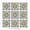 Kings Barna Raval 17-5/8" x 17-5/8" Ceramic Floor and Wall Tile - 5 Tiles Per Case - 10.95 Square Feet