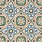 Kings Barna Raval 17-5/8" x 17-5/8" Ceramic Floor and Wall Tile - 5 Tiles Per Case - 10.95 Square Feet