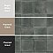 Kings Barna Sarria 17-5/8" x 17-5/8" Ceramic Floor and Wall Tile - 5 Tiles Per Case - 10.95 Square Feet