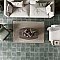 Kings Barna Sarria 17-5/8" x 17-5/8" Ceramic Floor and Wall Tile - 5 Tiles Per Case - 10.95 Square Feet