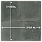 Kings Barna Sarria 17-5/8" x 17-5/8" Ceramic Floor and Wall Tile - 5 Tiles Per Case - 10.95 Square Feet