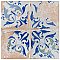 Kings Luxe Heritage Leaves 17-5/8" x 17-5/8" Ceramic Floor & Wall Tile - Sold Per Case of 5 - 10.95 Sq. Ft.