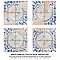 Kings Luxe Heritage Ornate 17-5/8" x 17-5/8" Ceramic Floor & Wall Tile - Sold Per Case of 5 - 10.95 Sq. Ft.