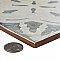 Kings Aurora Blue 17-5/8" x 17-5/8" Ceramic Floor/Wall Tile - 5 Tiles Per Case - 10.95 Sq. Ft.