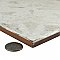 Kings Aurora White 17-5/8" x 17-5/8" Ceramic Floor/Wall Tile - 5 Tiles Per Case - 10.95 Sq. Ft.