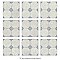 Kings Field Blue 17-3/4" x 17-3/4" Porcelain Floor and Wall Tile - 5 Tiles Per Case - 11.1 Square Feet