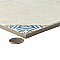 Kings Field Blue 17-3/4" x 17-3/4" Porcelain Floor and Wall Tile - 5 Tiles Per Case - 11.1 Square Feet