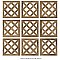 Kings Forest Lattice Calcatta Mix 17-5/8" x 17-5/8" Ceramic Floor and Wall Tile - 5 Tiles Per Case - 10.95 Square Feet