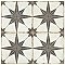 Kings Star Supernova Nero 17-3/4" x 17-3/4" Porcelain Floor and Wall Tile - 5 Tiles Per Case - 11.1 Square Feet