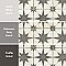 Kings Star Supernova Nero 17-3/4" x 17-3/4" Porcelain Floor and Wall Tile - 5 Tiles Per Case - 11.1 Square Feet