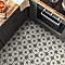 Kings Star Supernova Nero 17-3/4" x 17-3/4" Porcelain Floor and Wall Tile - 5 Tiles Per Case - 11.1 Square Feet