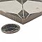 Kings Star Supernova Nero 17-3/4" x 17-3/4" Porcelain Floor and Wall Tile - 5 Tiles Per Case - 11.1 Square Feet