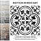 Merzoni Ornate Marquina 17-7/8" x 17-7/8" Porcelain Floor & Wall Tile - 5 Tiles Per Case - 11.25 Sq. Ft.