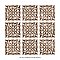 Kings Nouveau Ruby 17-5/8" x 17-5/8" Ceramic Floor and Wall Tile - 5 Tiles Per Case - 10.95 Square Feet