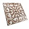 Kings Nouveau Ruby 17-5/8" x 17-5/8" Ceramic Floor and Wall Tile - 5 Tiles Per Case - 10.95 Square Feet