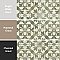 Kings Nouveau Sage 17-5/8" x 17-5/8" Ceramic Floor and Wall Tile - 5 Tiles Per Case - 10.95 Square Feet