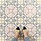 Kings Paname Trocadero 17-5/8" x 17-5/8" Ceramic Floor and Wall Tile - 5 Tiles Per Case - 10.95 Square Feet