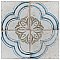 Kings Root Blossom 17-5/8" x 17-5/8" Ceramic Floor & Wall Tile - Sold Per Case of 5 - 10.95 Sq. Ft.