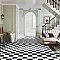 Merzoni Checker Ruzzini 17-7/8" x 17-7/8" Porcelain Floor & Wall Tile Tile - 6 Pieces per Case - 13.5 Sq. Ft. Per Case