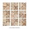 Kings Alora Décor 17-5/8" x 17-5/8" Ceramic Floor and Wall Tile - 5 Tiles Per Case - 10.95 Square Feet