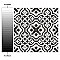 Berkeley Black II 17-5/8" x 17-5/8" Ceramic Floor/Wall Tile - 6 Tiles Per Case - 13.14 Sq. Ft.