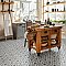 Berkeley Black II 17-5/8" x 17-5/8" Ceramic Floor/Wall Tile - 6 Tiles Per Case - 13.14 Sq. Ft.
