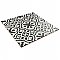 Berkeley Black II 17-5/8" x 17-5/8" Ceramic Floor/Wall Tile - 6 Tiles Per Case - 13.14 Sq. Ft.