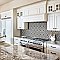 Berkeley Black II 17-5/8" x 17-5/8" Ceramic Floor/Wall Tile - 6 Tiles Per Case - 13.14 Sq. Ft.