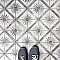 Harmonia Kings Marrakech Blue 13"x13"Ceramic Tile - Sold Per Case of 10 - 12.19 Square Feet