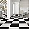 Klavier Matte White 17-7/8" x 17-7/8" Porcelain Floor & Wall Tile - 5 Tiles Per Case - 11.25 Sq. Ft.