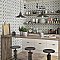 Mirambel Azul 13" x 13" Ceramic Floor & Wall Tile - 10 Tiles Per Case - 12.0 Sq. Ft.